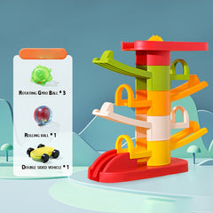 Kids Educational Skating Race Track Cars