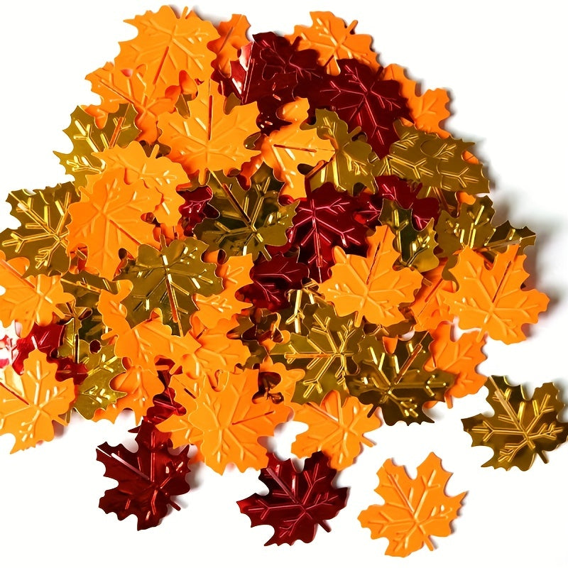 Thanksgiving Autumn Party Maple Leaf Confetti Bag