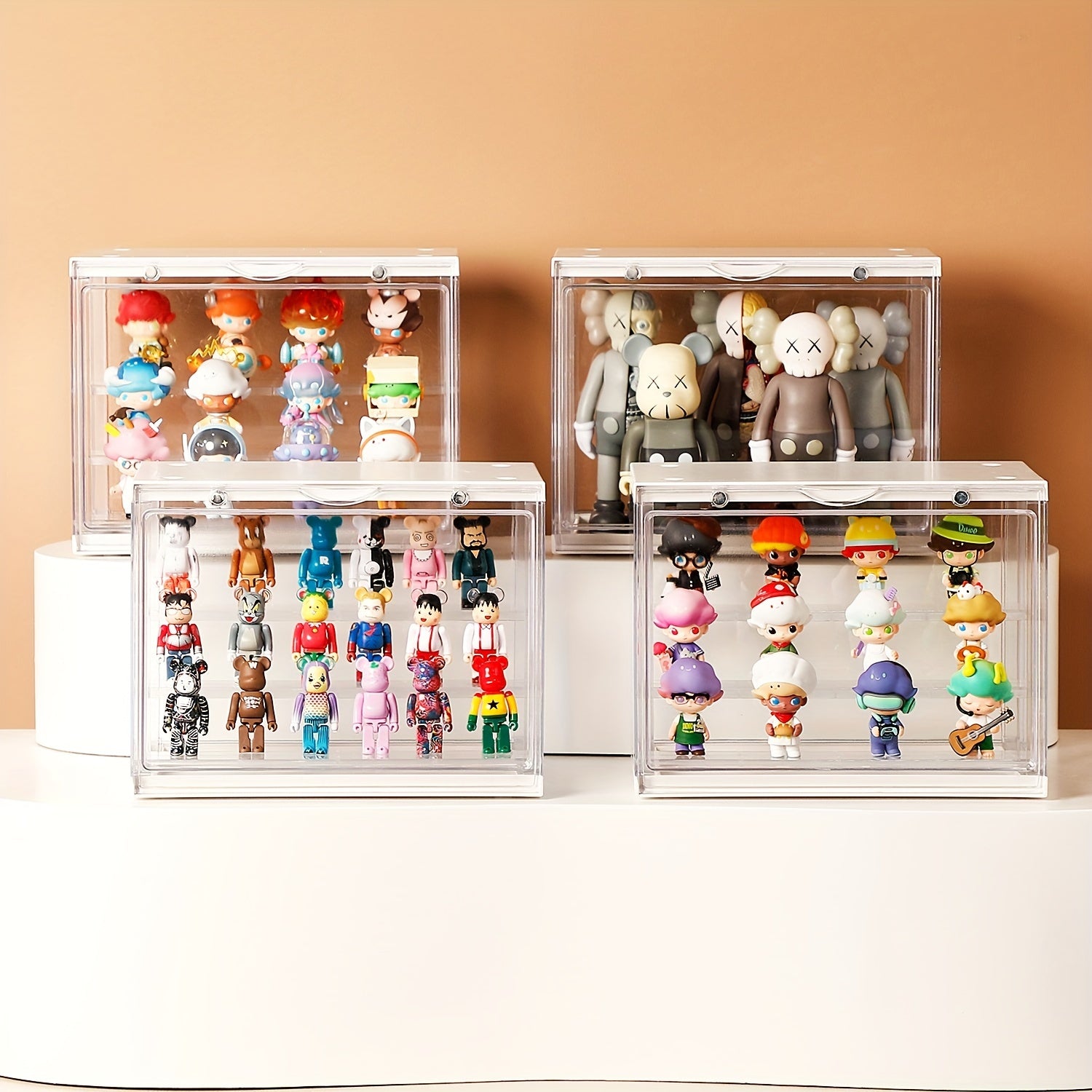 Large Capacity Acrylic Blind Box Display Box - Office Decor Storage