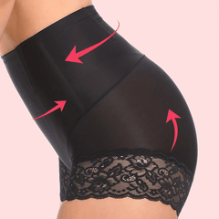 Lace Waist Shaping Panties Bikini Underwear To Lift & Shape Buttocks