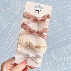 Sweet Bowknot Hair Clips for Baby Girl