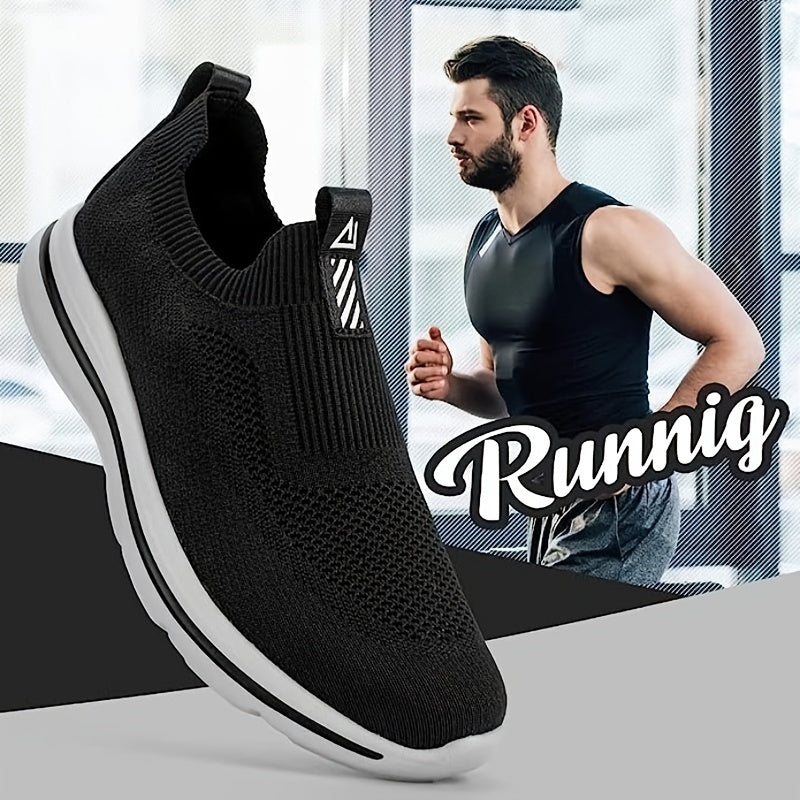 Men's Slip on Sneakers Lightweight Athletic Shoes Breathable Walking Shoes