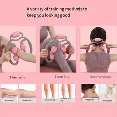 Circular Massage Roller Multifunctional Fitness Yoga Leg Clip