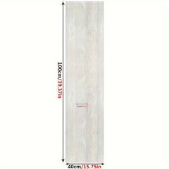 Wood Grain Floor Sticker Thickened Matte Vinyl Waterproof Anti Slip Tile Sticker
