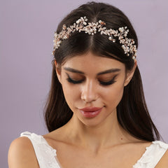 Leaf Headband Wedding Bridal Hair Accessories