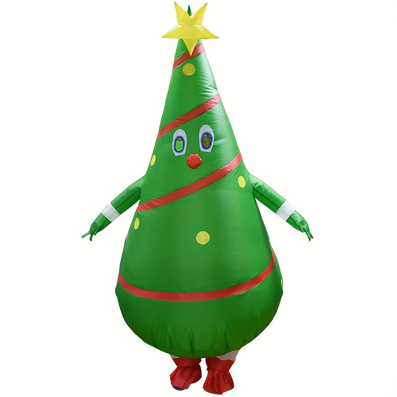 Christmas Tree Inflatable Costume Party Holiday Cosplay Spoof Halloween Gift