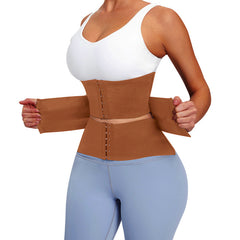 Adjustable Double Belt Corset Waist Trainer for Women