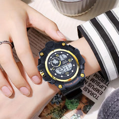 Casual Electronic Watches Students Sports Waterproof Watch