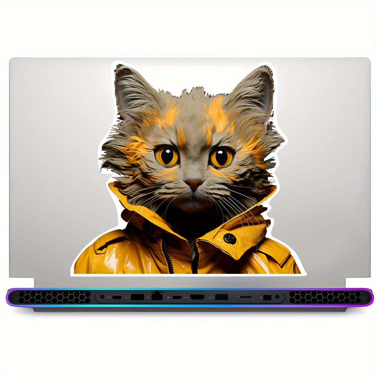 Cat Sticker Waterproof Laptop Skateboard Car Decoration