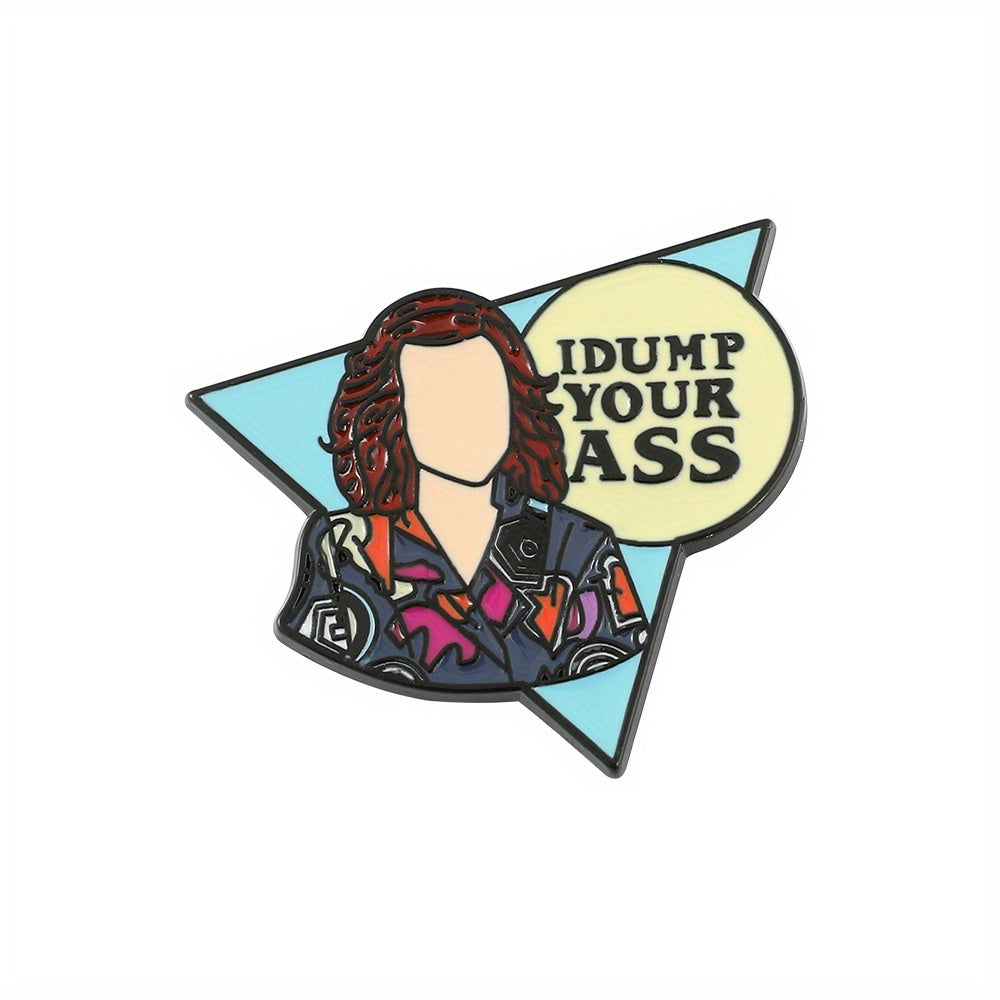 Fun Cartoon Brooch Pins for Girls with Vibrant Movie Character Designs