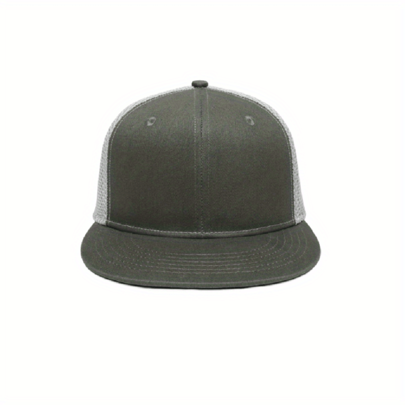 Men's Peaked Cap Outdoor Sports Sunshade Flat Brim Cap Breathable Baseball Cap