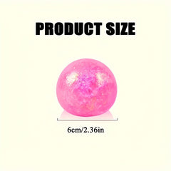 Glittery Maltose Stress Balls Colorful Sensory Toys for Party Favors