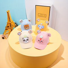 Kids Elephant Sunshade Baseball Cap Outdoor Activity 2-6 Years 50
