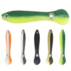 Soft Bait Silicone Fishing Lures 5pcs 100mm Bionic Freshwater Saltwater