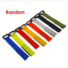 8pcs Fishing Rod Tie Holder Strap with Hook Loop Cord Keep Gear Secure