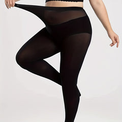 Soft Footed High Waist Elastic Tights