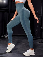 Tummy Control Yoga Pants High Stretch Solid Running Sports Leggings
