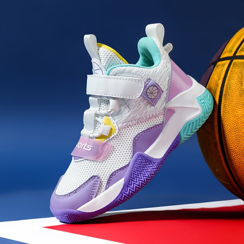 Boys' Comfy Non Slip Basketball Shoes