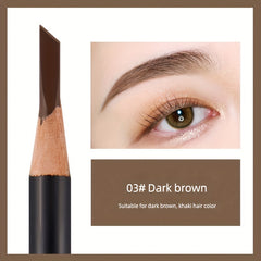5 Colors Blade Eyebrow Pencil and Eyeliner Dual Purpose Waterproof