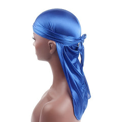 European/American Silk Turban Hat Cloak Hat