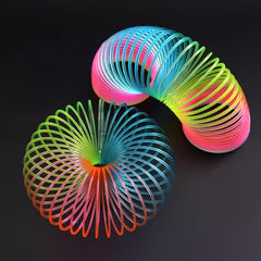 Kid's Spring Ring Pressure Reducing Toy - Balance Plaything for Boys & Girls