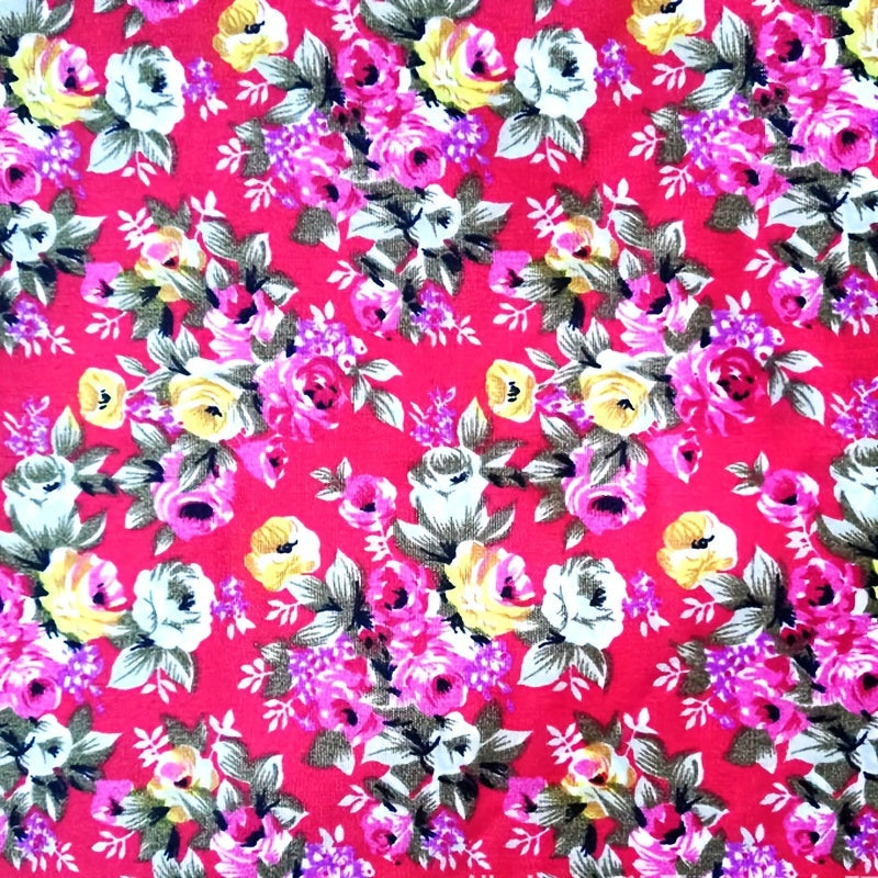 7pcs Velvet Fabric Flat Pattern Printing Cloth for DIY Box Bag Clothing