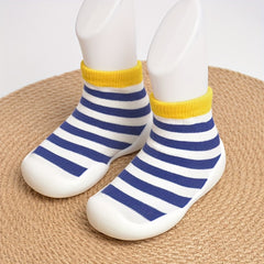 EDUBA Cartoon Slip On Sock Shoes For Baby Girls