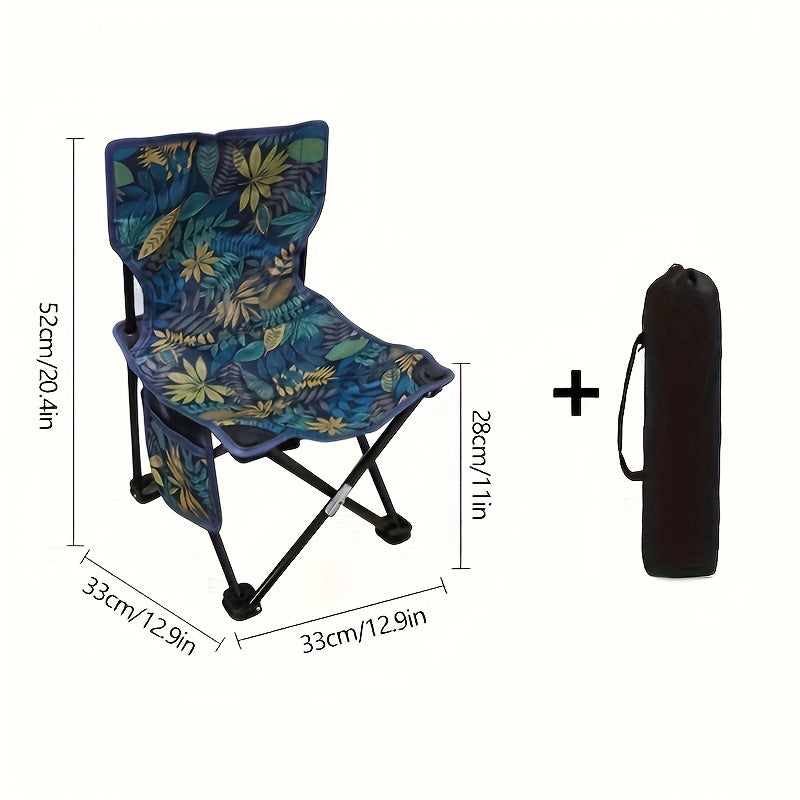 Portable Folding Camping Chair for Beach Fishing Hiking