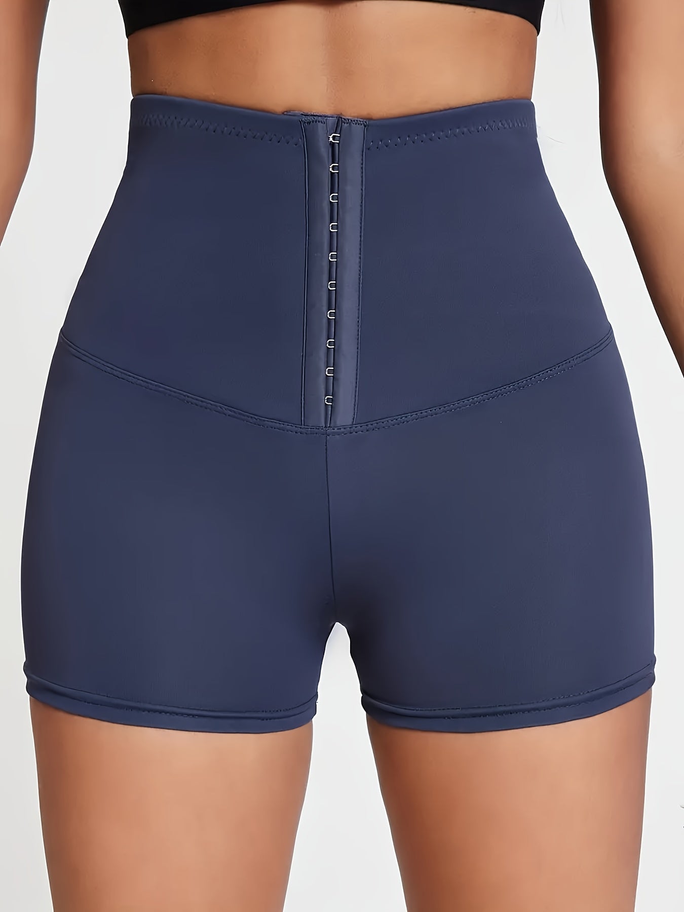 High Waist Yoga Sports Running Shorts Tummy Control Workout Shorts