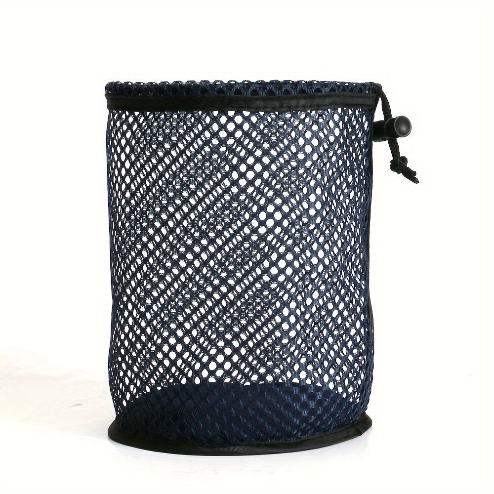 Portable Golf Mesh Bag Ball Holder Drawstring Lightweight Outdoor Travel Cam