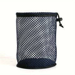 Portable Golf Mesh Bag Ball Holder Drawstring Lightweight Outdoor Travel Cam