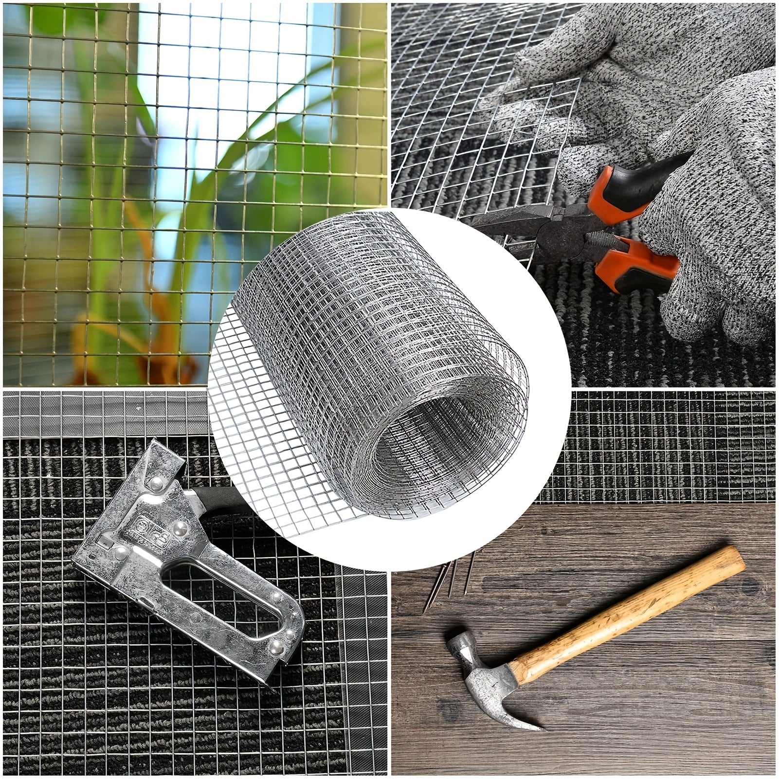 1pc 2 54 10 Hardware Cloth 19x19 68ft Welded Galvanized Wire Fence