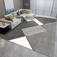 Large Area Rug Modern Crystal Velvet Non-slip Soft Rug