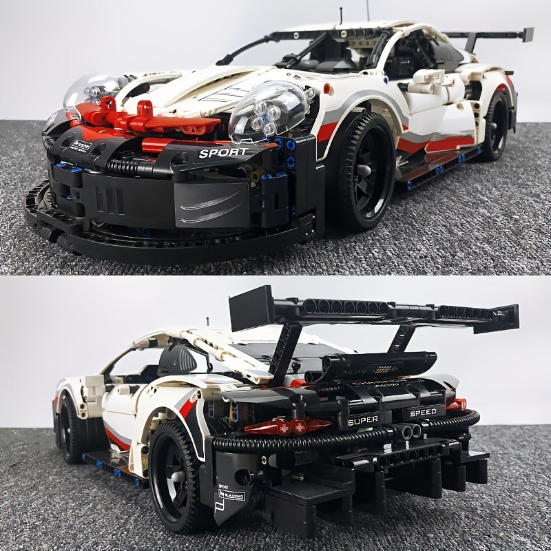 1580 pcs Classic Sports Car Building Blocks Educational Toys