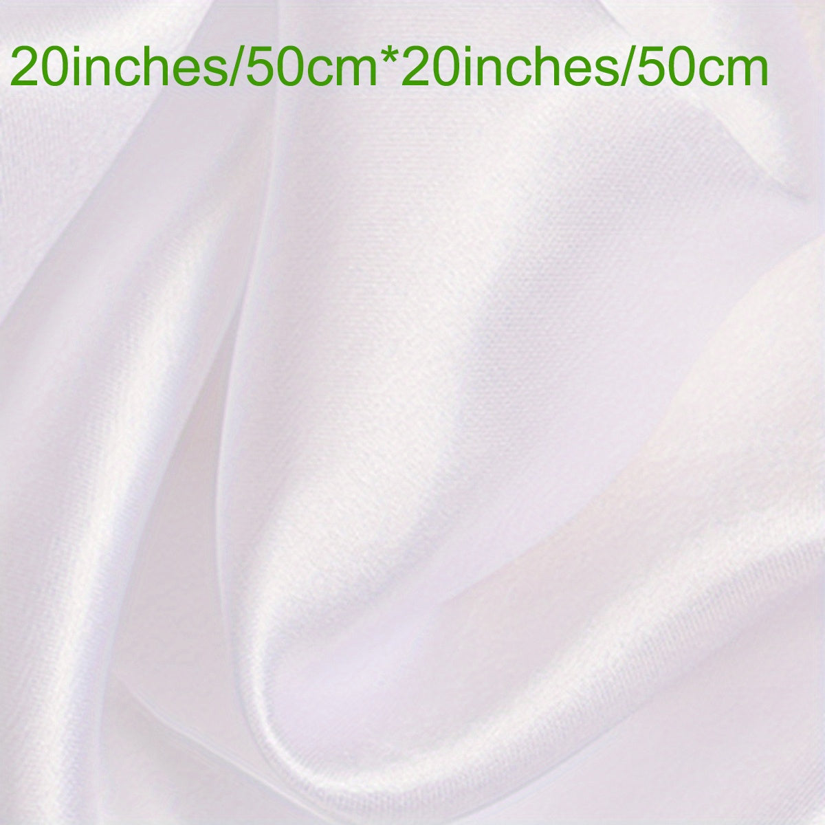 Soft Satin Fabric Material For DIY Sewing Craft 25 25 50 50