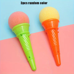 Ice Cream Shooters Toy Squeeze Game Foam Ball Launcher