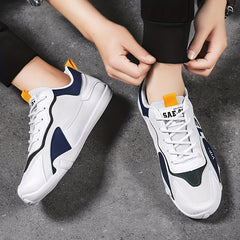 Men's Lace up Sneakers Comfortable Walking Shoes