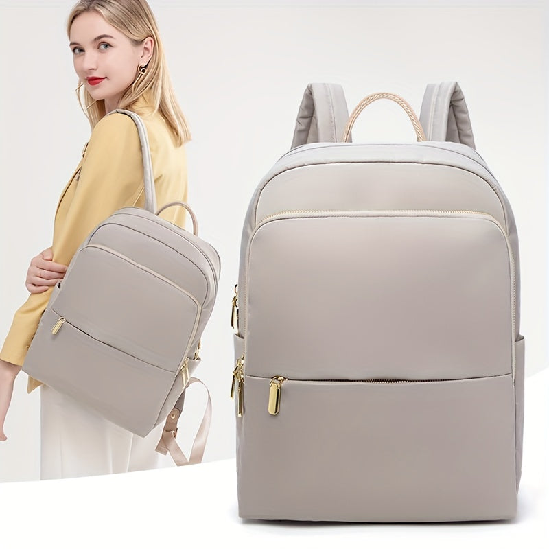 Waterproof 14-Inch Laptop Backpack Oxford Cloth Travel Schoolbag
