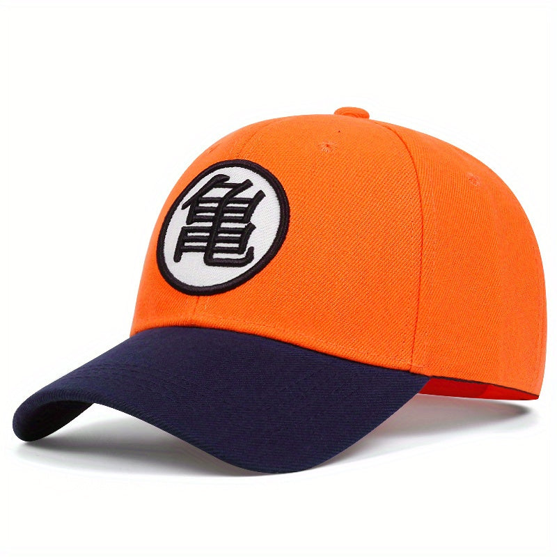 Anime Embroidery Baseball Cap Unisex Hip Hop Dad Hat Adjustable Sun Hat