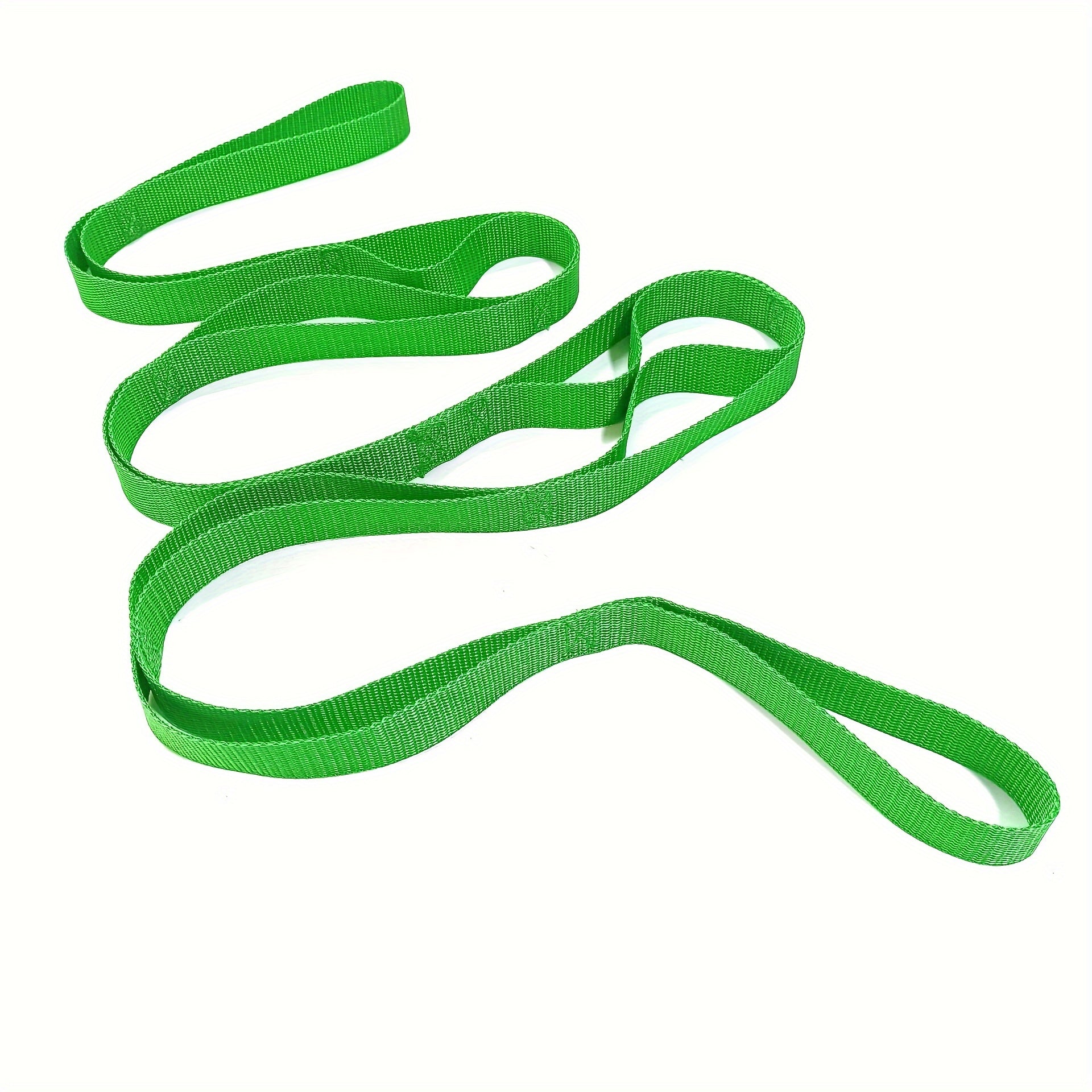 10 Loops Yoga Stretching Strap Non Elastic Resistance Bands