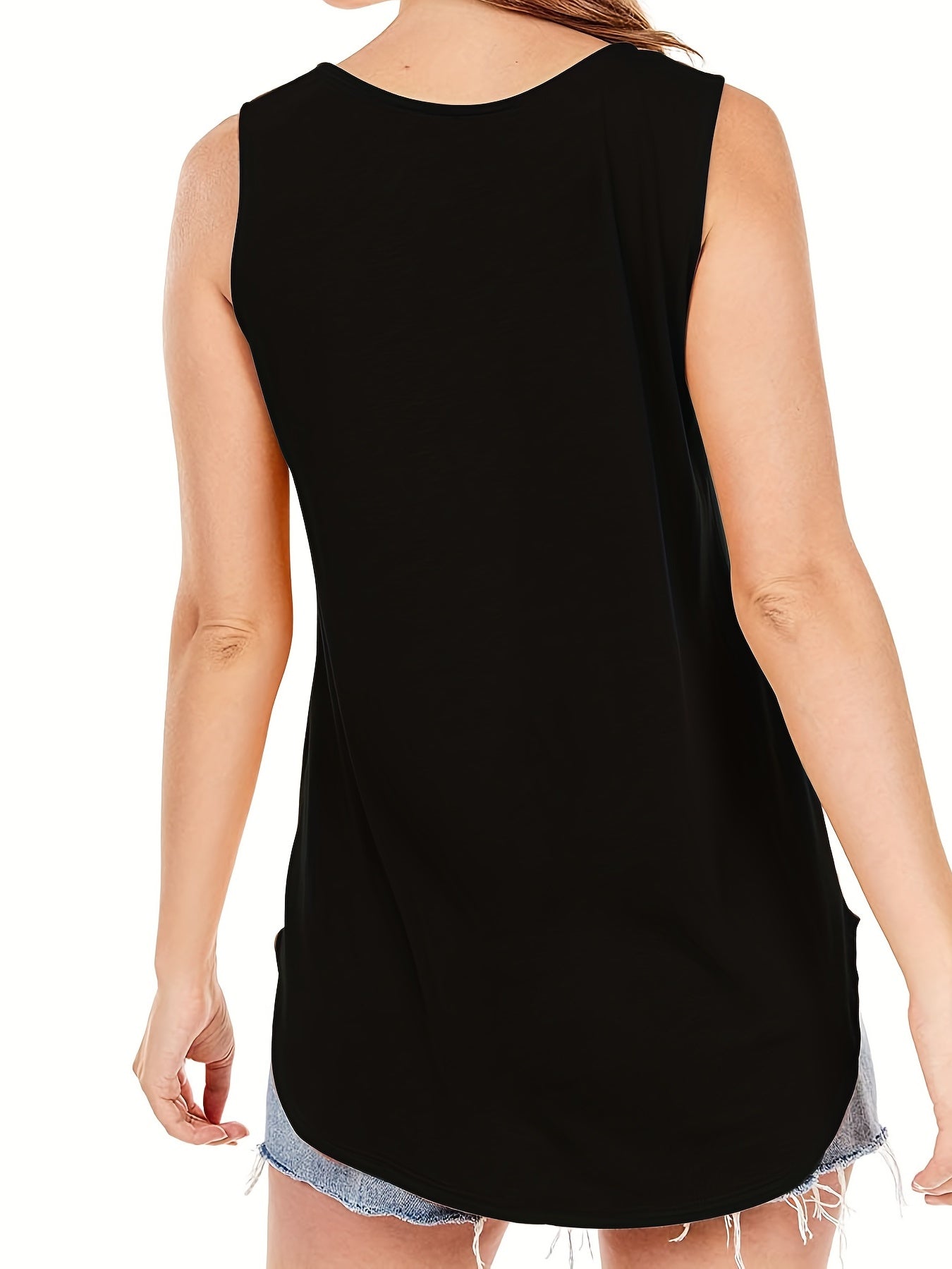 Sexy Tank Top Women Eagle Print Mesh Tank