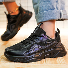Women's Knit Sneakers Lightweight Slip On Low Top Casual Shoes