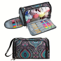 Printing Yarn Bag Knitting Bags Yarn Storage Organizer Crochet Tote