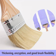 2pcs Plastic Bristle Brushes for Painting Dust Removal & Cleaning