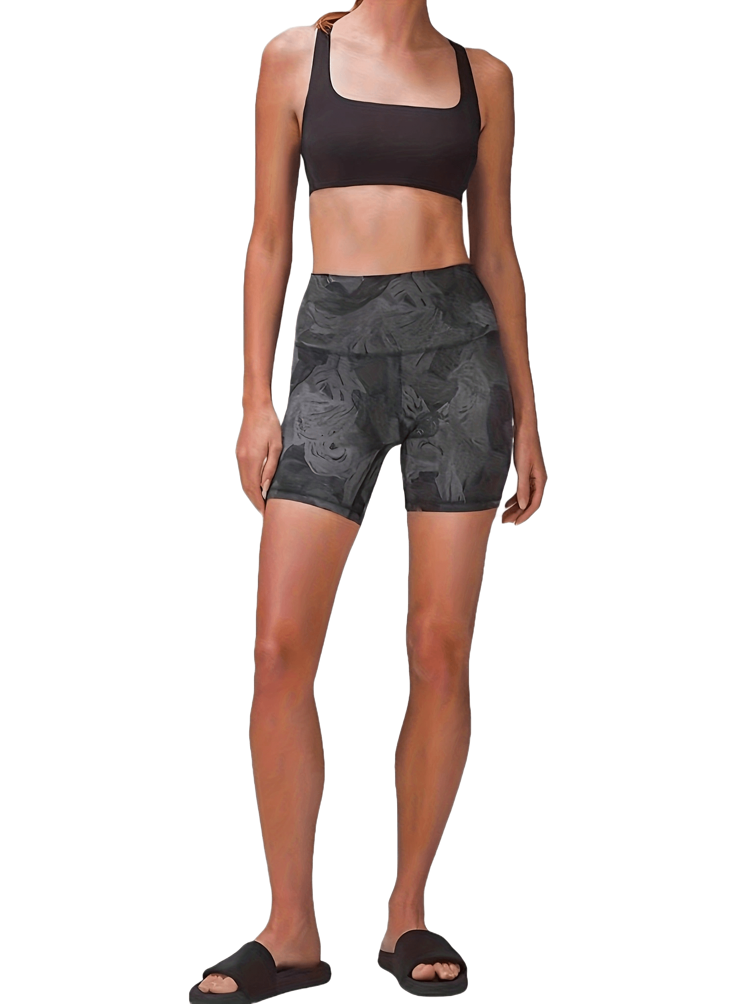 High Waist Fitness Running Shorts Women's Activewear