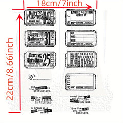 1pc Ancient Stamps Scrapbooking Paper Craft Punch Art Die