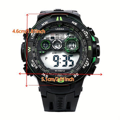 Kids' Digital Watch with Rugged Case 50m Water Resistant