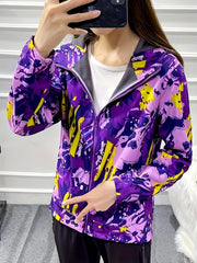 Waterproof Fleece Liner Outdoor Jacket Climbing Hooded Coat Women's Activewear