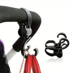 2pcs Stroller Hooks For Storage Bag