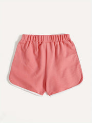 Girls Carrots Graphic Active Running Short Summer Athletic Shorts